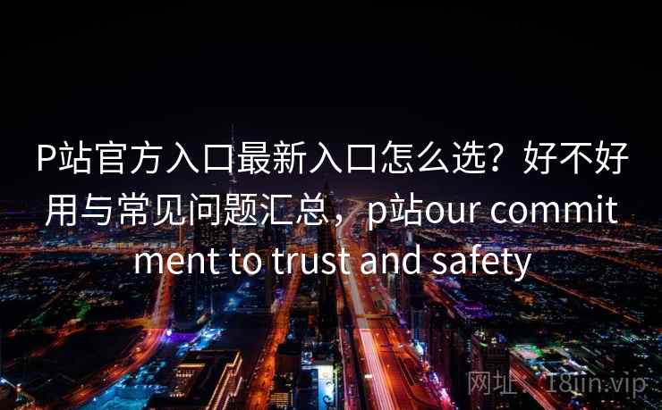 P站官方入口最新入口怎么选？好不好用与常见问题汇总，p站our commitment to trust and safety