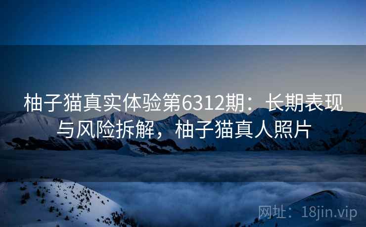 柚子猫真实体验第6312期:长期表现与风险拆解,柚子猫真人照片 柚子猫真实体验第6312期:长期表现与风险拆解,柚子猫真人照片