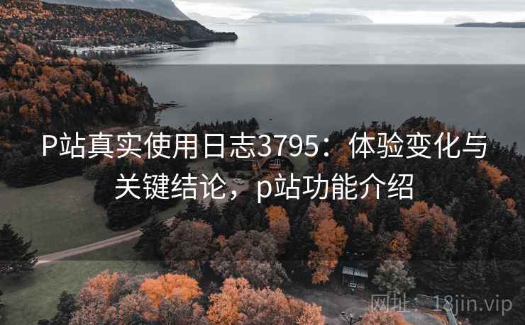 P站真实使用日志3795:体验变化与关键结论,p站功能介绍 P站真实使用日志3795:体验变化与关键结论,p站功能介绍