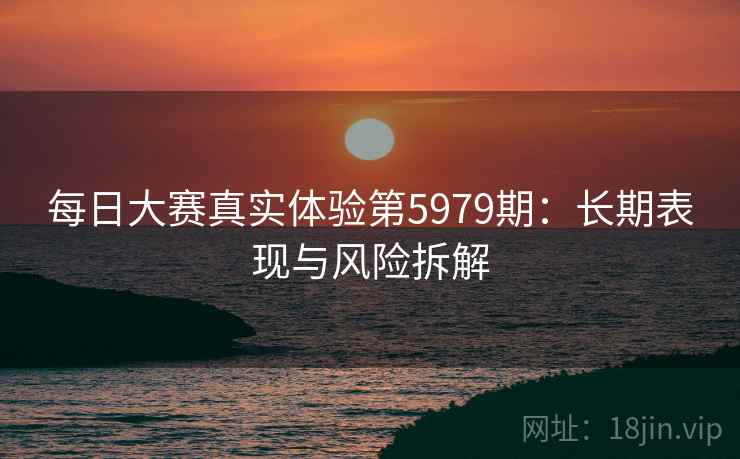 每日大赛真实体验第5979期：长期表现与风险拆解