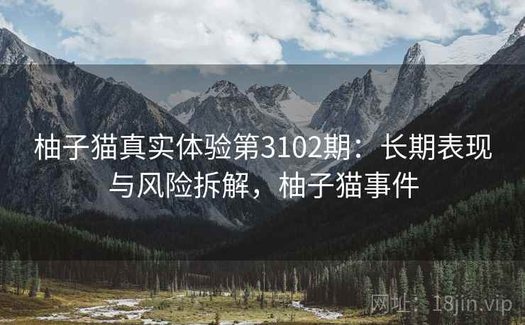 柚子猫真实体验第3102期：长期表现与风险拆解，柚子猫事件